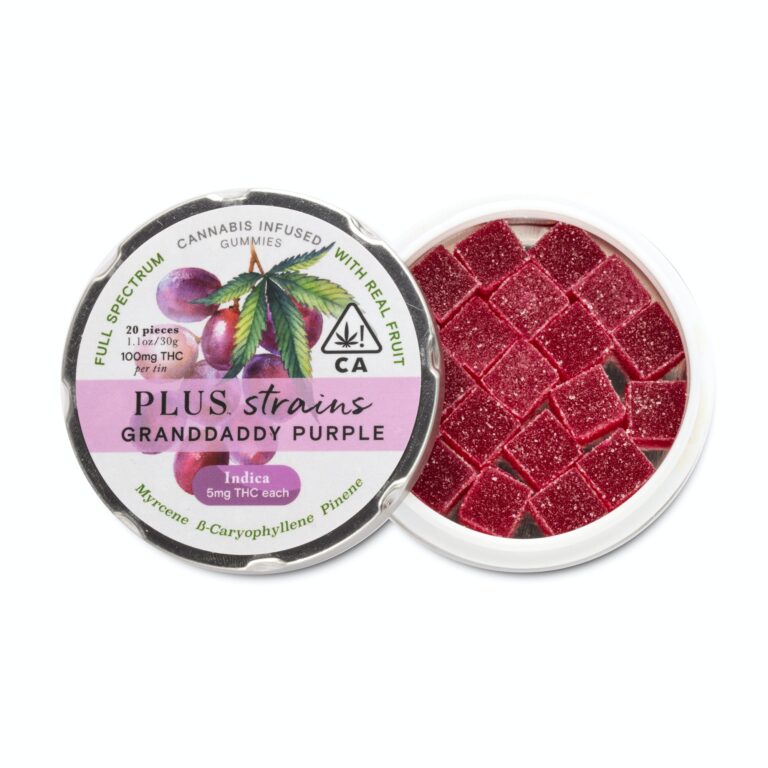 Plus Granddaddy Purple gummies 2